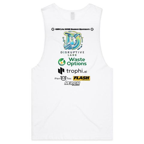 2025 GSRC Supporters Tank Top - White/Grey
