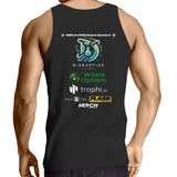 2025 GSRC Supporters Singlet Top - Black