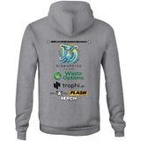 2025 GSRC Supporters Pocket Hoodie Sweatshirt - White/Grey