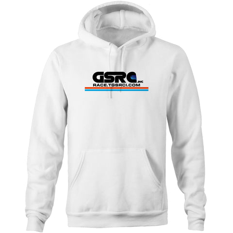 GSRC Pocket Hoodie Sweatshirt - White/Grey