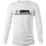 2025 GSRC Supporters Long Sleeve T-Shirt - White/Grey