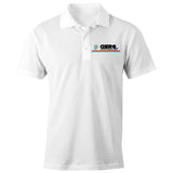 2025 GSRC Supporters Polo Shirt - White/Grey